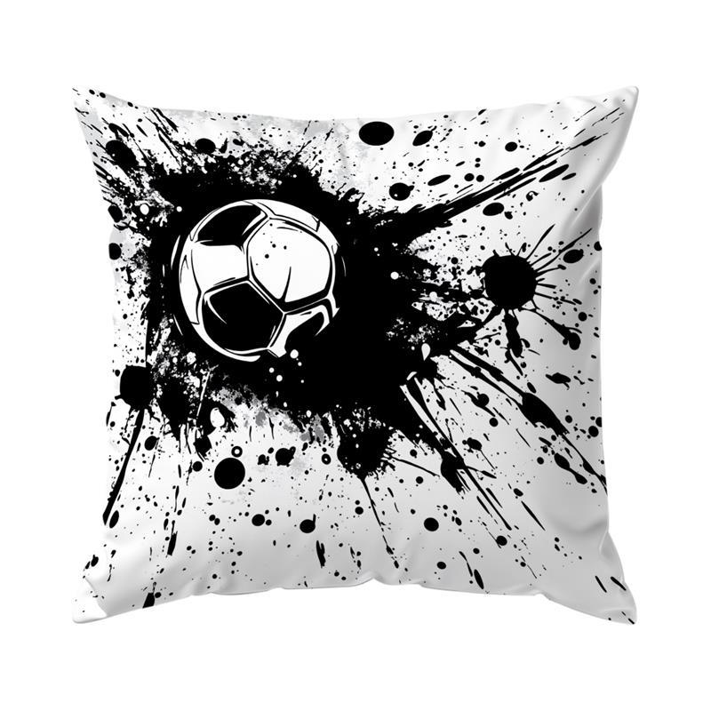 Football Soccer Cushions Pillowcase Printed Polyester 45X45Cm Throw Pillow Cover Decorative Sofa Cushion Pillowslip Home Decor