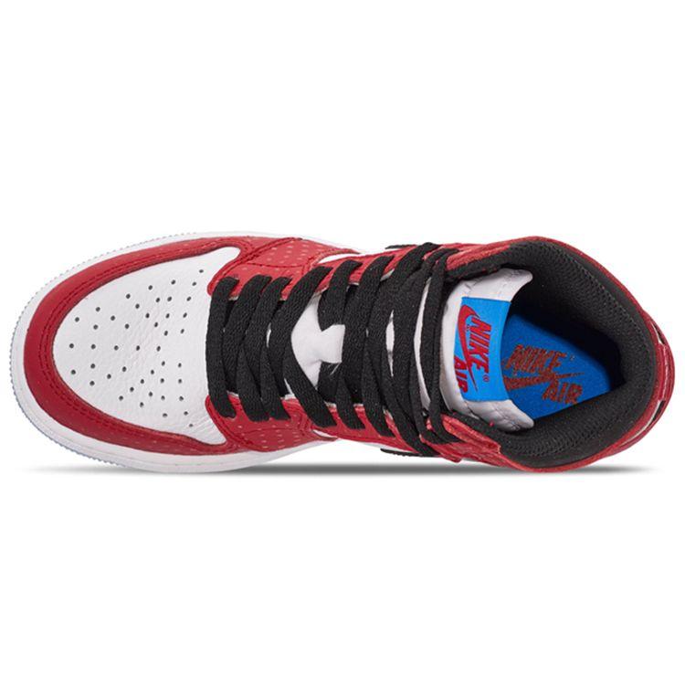 Marvel X Air Jordan 1 Retro High OG Origin Story Unisex Sneakers Red Gym-Red White 555088-602