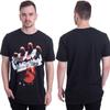 Top Judas Priest Grafik Baumwoll-T-Shirt Unisex Sommer Kurzarm Modemarke T-Shirt Luxus Freizeit Vintage T-Shirts