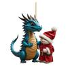 2024 New Christmas Advent Calendar Xmas Countdown Calendars,24 Day of Surprise Dinosaur Figurine Decor Christmas Collectible Set