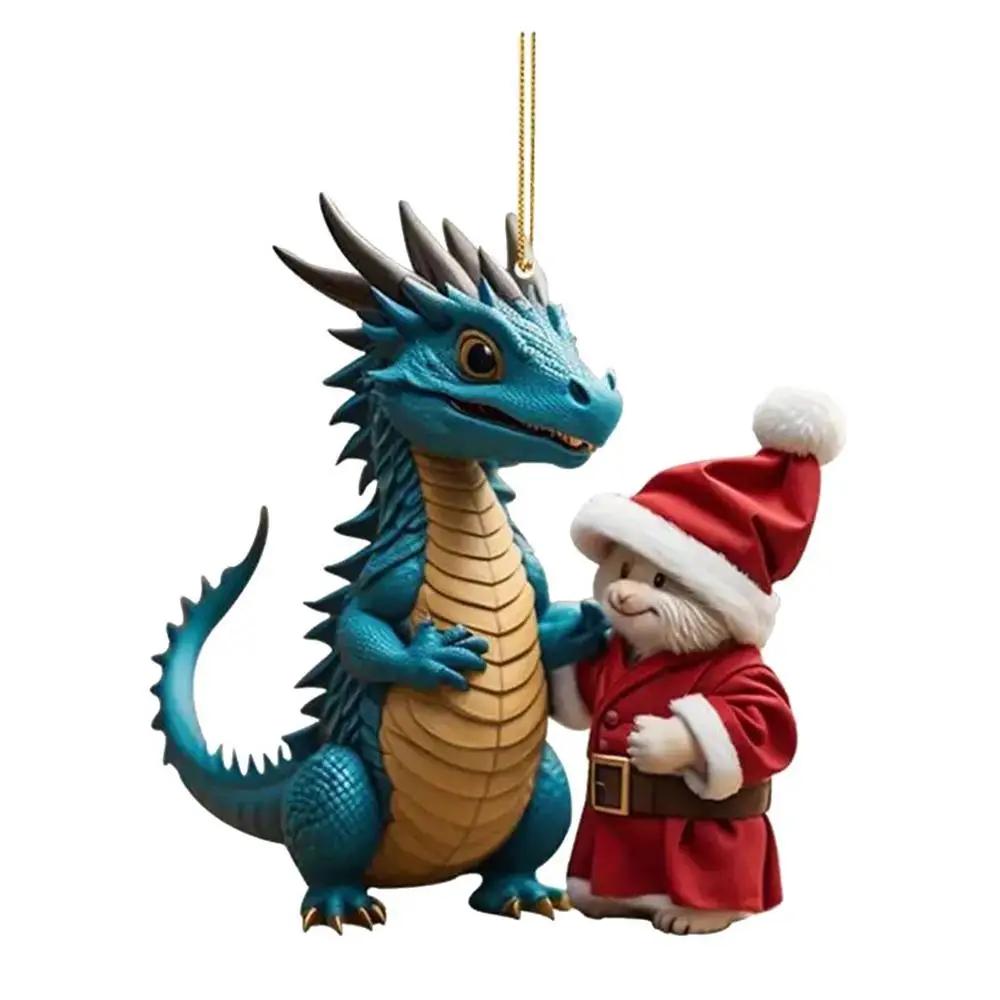 2024 New Christmas Advent Calendar Xmas Countdown Calendars,24 Day of Surprise Dinosaur Figurine Decor Christmas Collectible Set