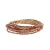 European & American Style Colorful Zircon Diamond Elastic Tennis Bracelet