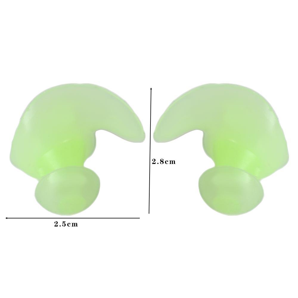 Anti-Noise Shower Ear Plugs Ear Plugs Anti Noise Earplugs Swim Ear Plugs Swimming Silicone Earplugs