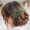 1pc Bridal Hair Comb Golden Branch Forest Style Hair Comb, Gold Wedding Hair Accessories, Ideal Choice for Bride and Bridesmaids