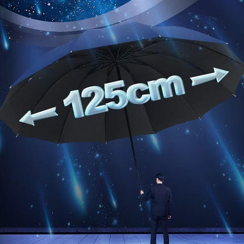 OIMG Men's Outdoor Reinforced Folding Sun & Rain Umbrella