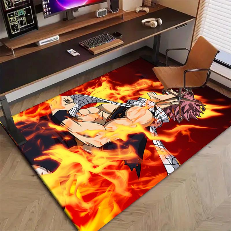 1pc Fairy Tail1 Design Printed Area Rug Carpet for Bedroom Living Room Home Decor Rugs Mat Non Slip Mat Rug for Bedside