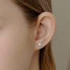 HLD015 Mini Heart Studs Earrings