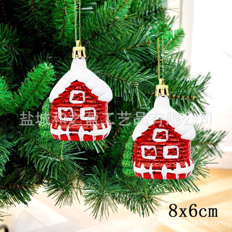 Weihnachtsbonbon-Dekorationen Hängende Bonbon-Ornamente mit Schnur zur Weihnachtsdekoration Weihnachtsbaumschmuck