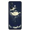 For OPPO A20 Case A 20 Phone Cover Lion Wolf Black Silicone Soft Back Cover Case For OPPO A40 A40m A60 5G Case A 40 A 60 Coque