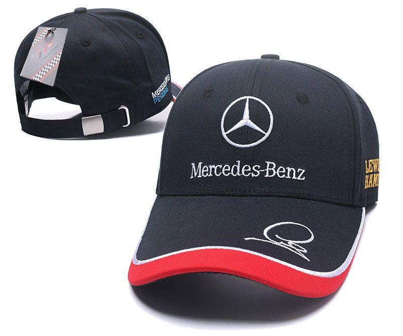 WUL5   1pcs Baseball Cap Men Women Outdoor Sports Sun Visor Valve Cap Hat For Mercedes Benz W211 W203 W204 W210 W124 AMG W202 W212
