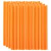 100Pcs Party Supplies Bar Accessories Plastic Disposable Straws Multicolor Colorful Summer Drinking Straw Large 19cm