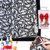 Diy Party Favors for Children DIY Coloring Blanket with 24 Markers, Color Your Own Blanket, 59" X Quiet Time Creative Projects 45" Soft Cozy