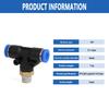 Wastegate and Solenoid Car Accessories for Turbocharged Vehicle Durable Blue