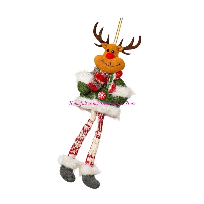 Adjustable Rope Doll Pendant Holiday Decoration For Indoor Seasonal Celebration