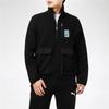PUMA Jackets Men's Black Stand Collar Moderate Workwear 531449-01