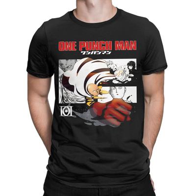 Men Women Saitama One Punch-Man  Shirt 100% Cotton Printed T-Shirt  Clothing Outfits