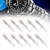 10pcs Watch Strap Adjuster Needle Watch Band Link Pin Remover Tool (Silver)