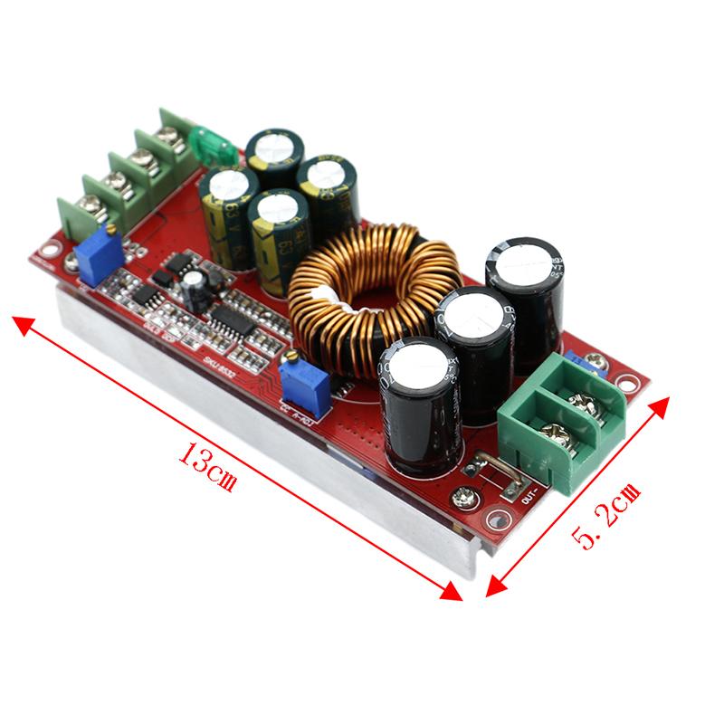 Dc-Dc Converter 20A 1200W Step Up Buck Boost Module 8-60V To 12-83V