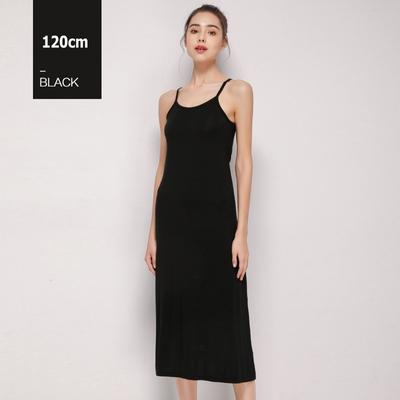 Modales Slip-Kleid für Damen, Spaghettiträger, Unterkleid, Innenpetticoat