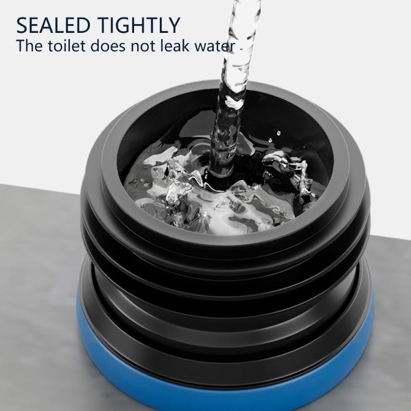 ABS Toilet Seal Gasket Noiseless Plastic Toilet Seal Rings for Quiet Flushing & Easy Installation