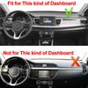 For KIA Rio YB 2017 2018 2019 2020 2021 2022 2023 2024 Car Styling Dashmat Dashboard Cover Mat Dash Sunshield Carpet Accessories