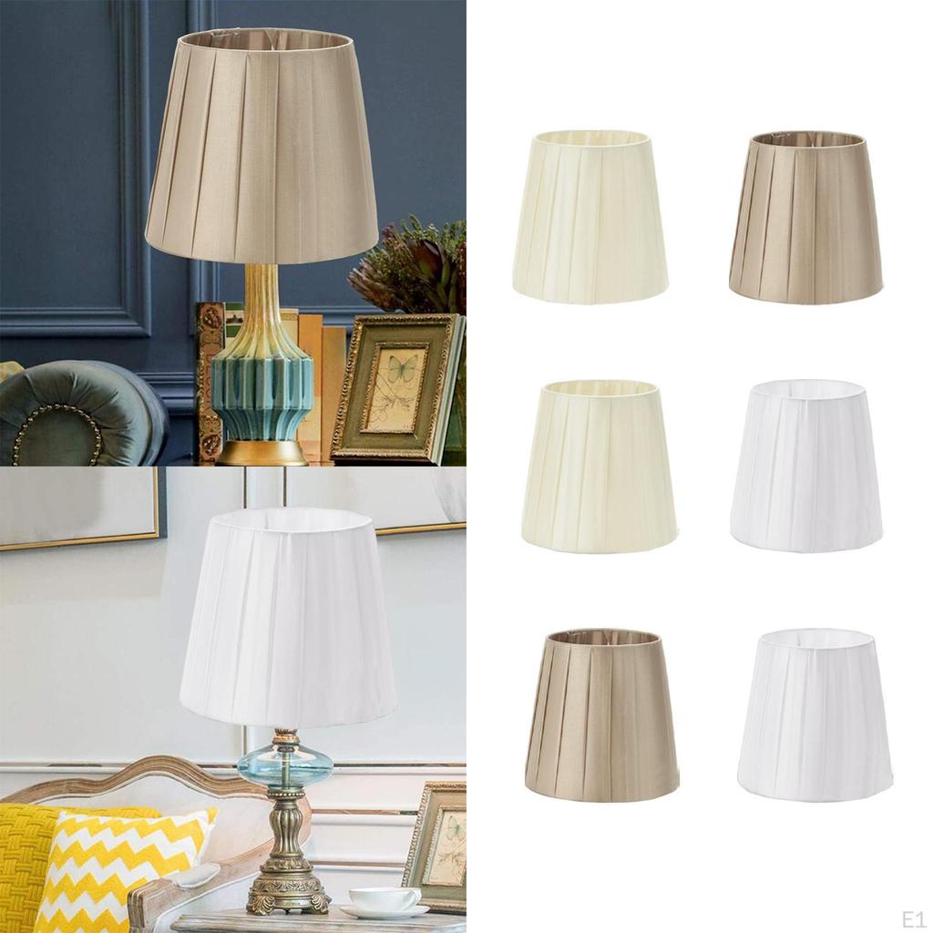 Lamp Shade for Table Lamp, Desk Cover, Replacement Pleated Lampshade Kitchen, Home, Decor
