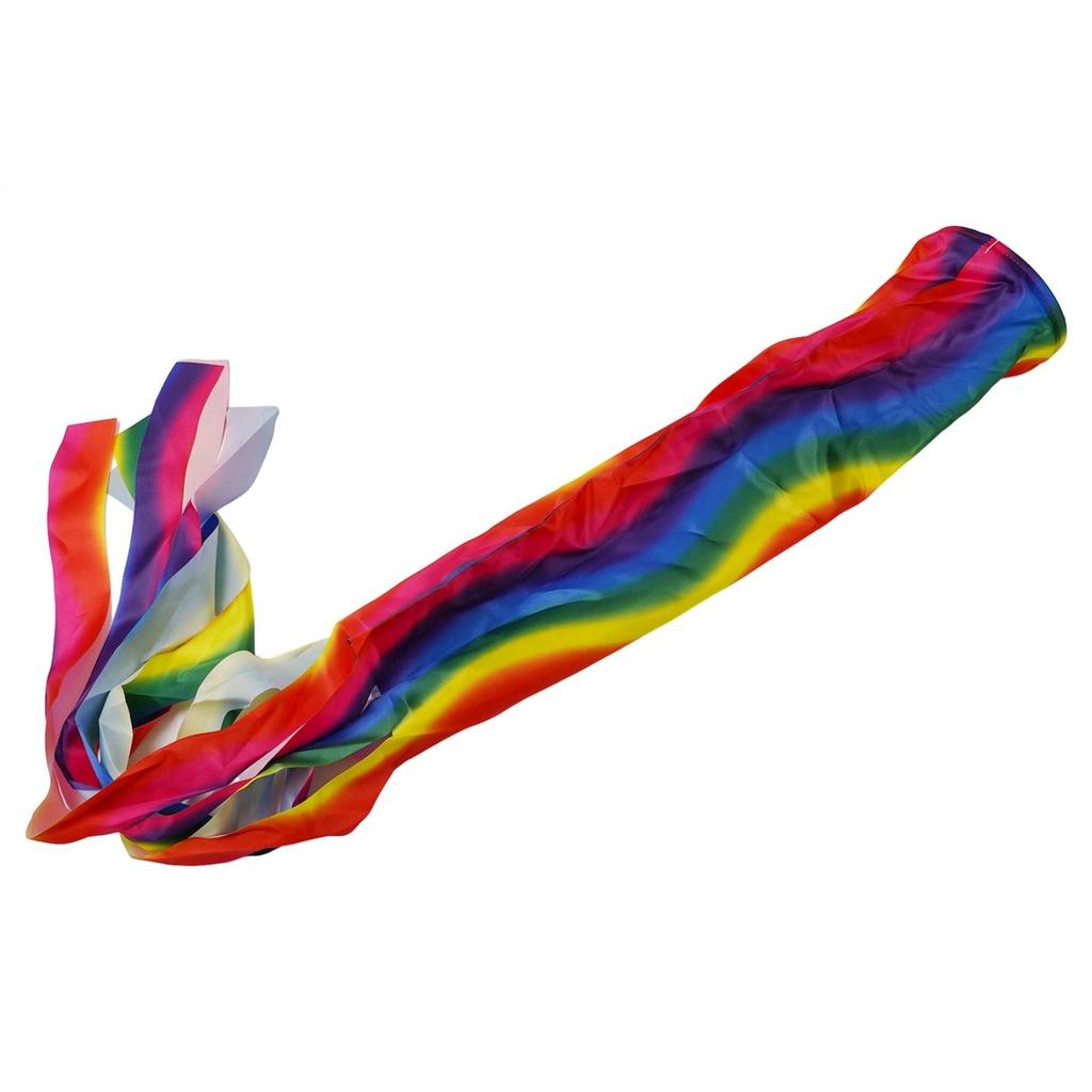 70/140cm Windsack Flagge Camping Bunte Bänder Outdoor