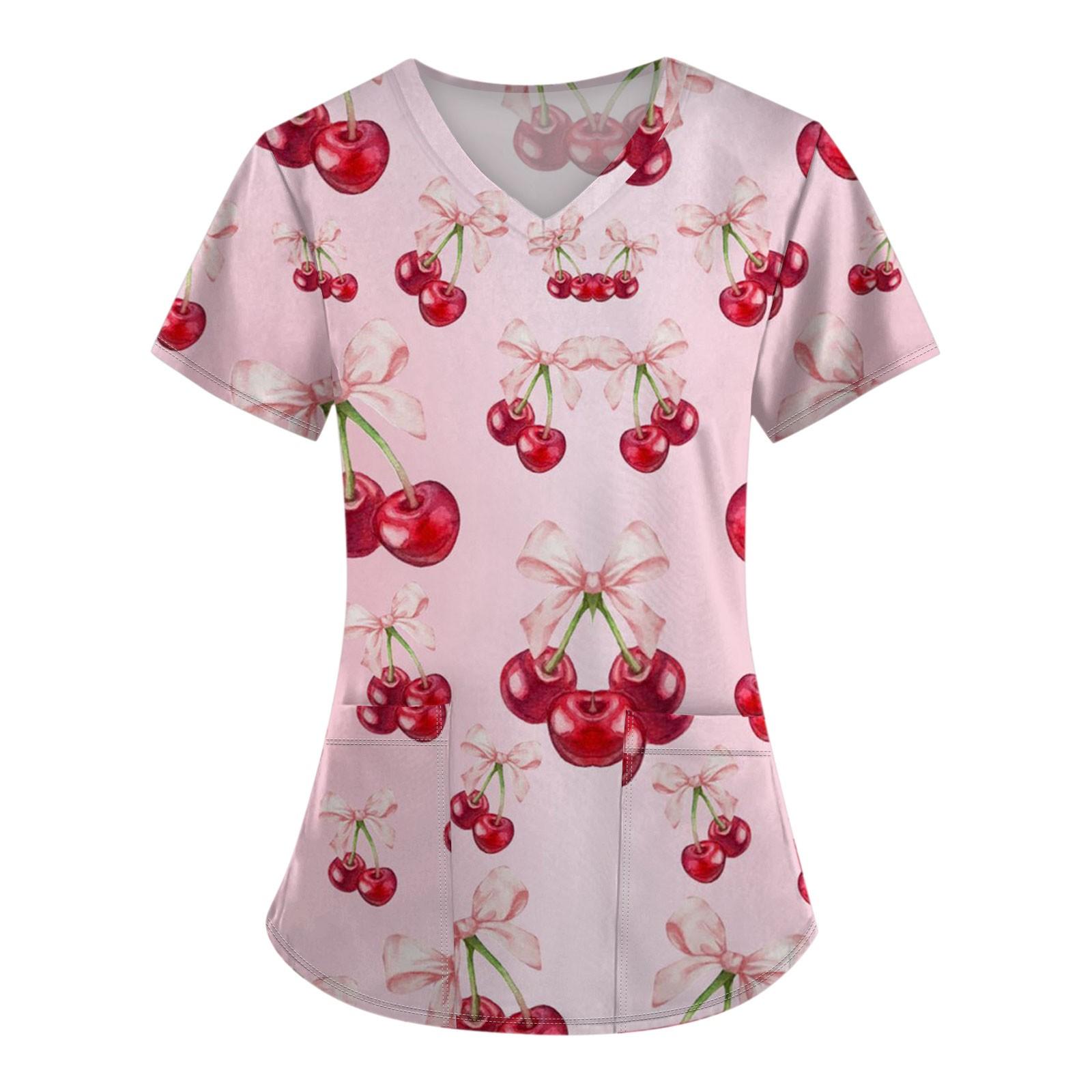 

Женский модный комбинезон с короткими рукавами и принтом в виде банта и карманами S красный