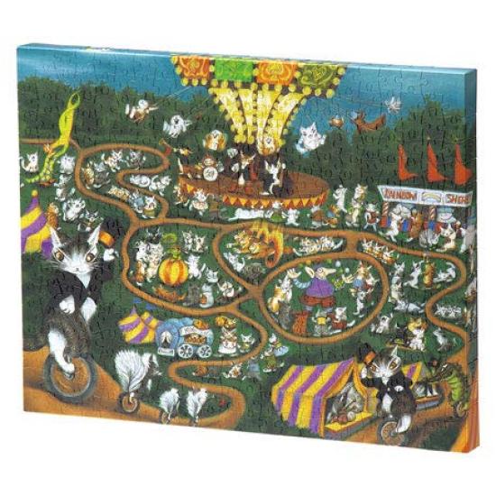 

Yanoman 366-Piece Jigsaw Puzzle, Canvas Puzzle, WACHIFIELD Marjorie Noel s Night (30.7 x 23.7 x 2 cm), 2305-02, with Wall Hanging Parts