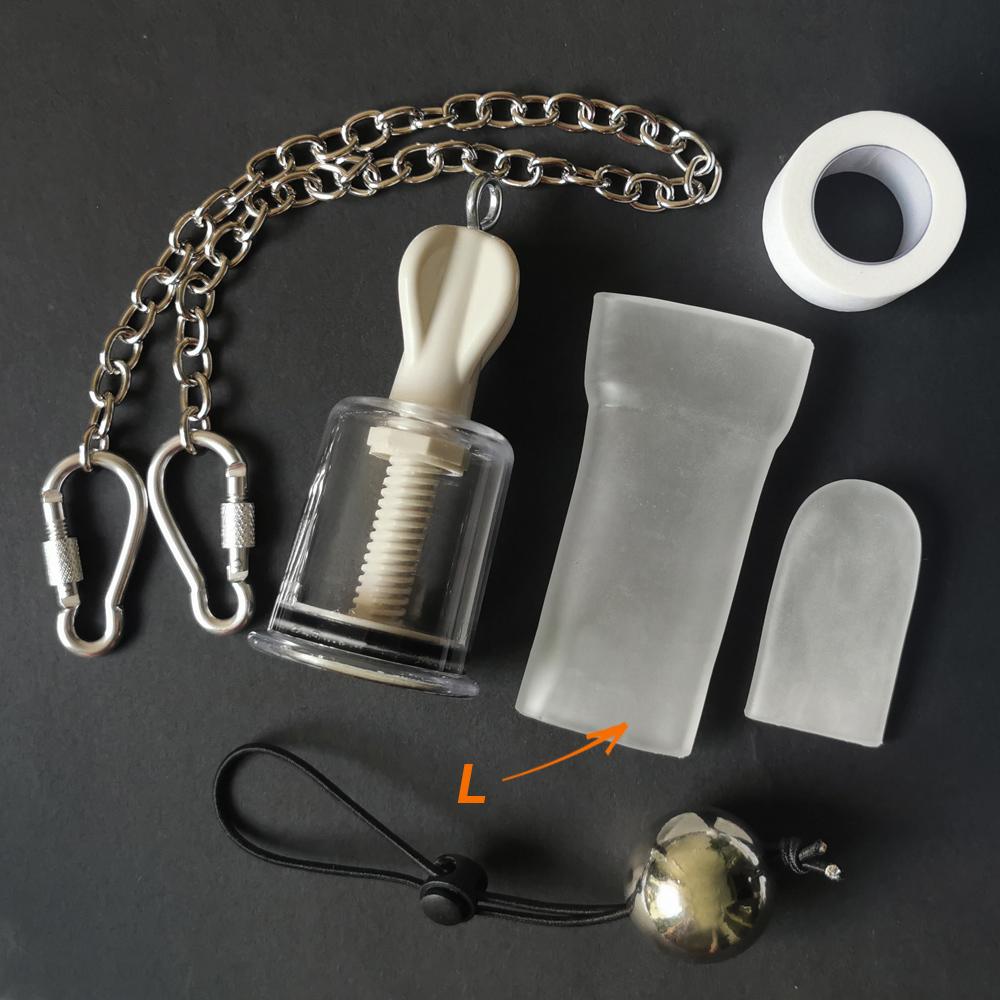 Male Enhancement Tension Penis Extender Enlarger Stretcher Practice Growth Edge Stretcher Penile Pump Belt Sex Toy