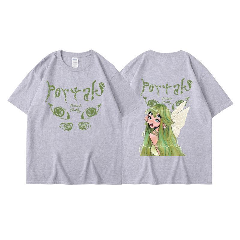 Melanie Martinez Portals New Album Women's T-Shirt Top Summer Loose Short Sleeves