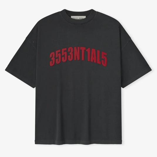 Cross-border foreign trade European and American trendy brand summer ESSENTIALS printing short-sleeved men's and women's round neck loose leisure