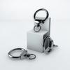 5pcs Round Keychain Clips Snap Hooks Spring Gate O Rings Buckles DIY Accessory Buckle