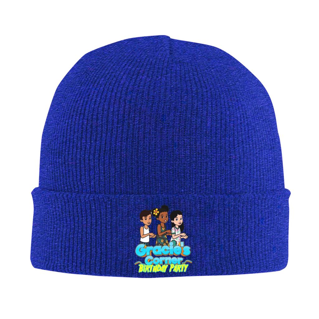 Gracies Family Corner Cute Phonic's Song Winter Skullies Beanies Hat Warm Autumn Knitted Hats Bonnet Caps for Women Men