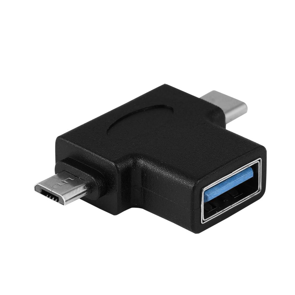 Mini 2 In 1 Micro USb   USB 3.1 Type C Male To USB 3.0 Female OTG Converter Adapter