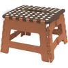 Trade One Step Stool Folding Chair Floor Weight Capacity 100kg Dimensions Indoor Outdoor Camping Car Washing Seno-Bee Gasshirikun Brown 30208
