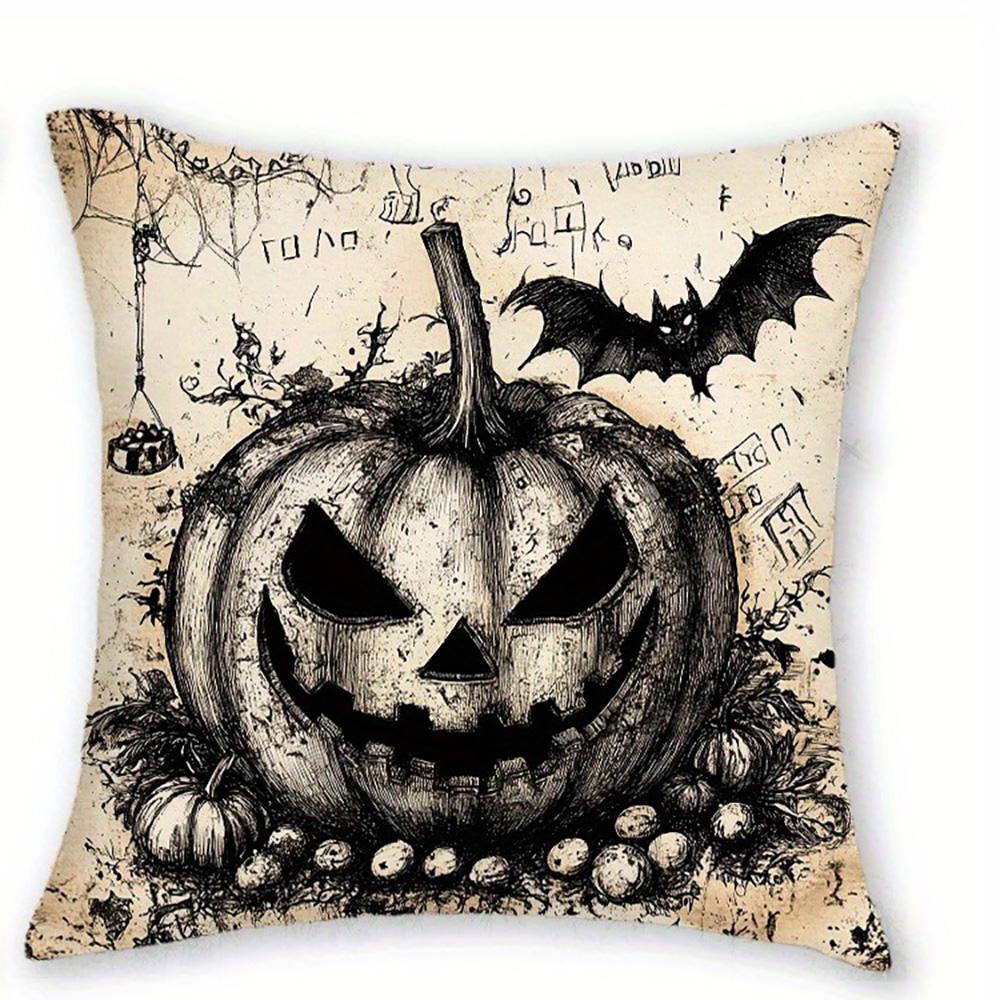 Halloween Themed Pillow Covers: Witch, Pumpkin, Haunted House & Ghost Designs Sofa cushion cover home room decoration