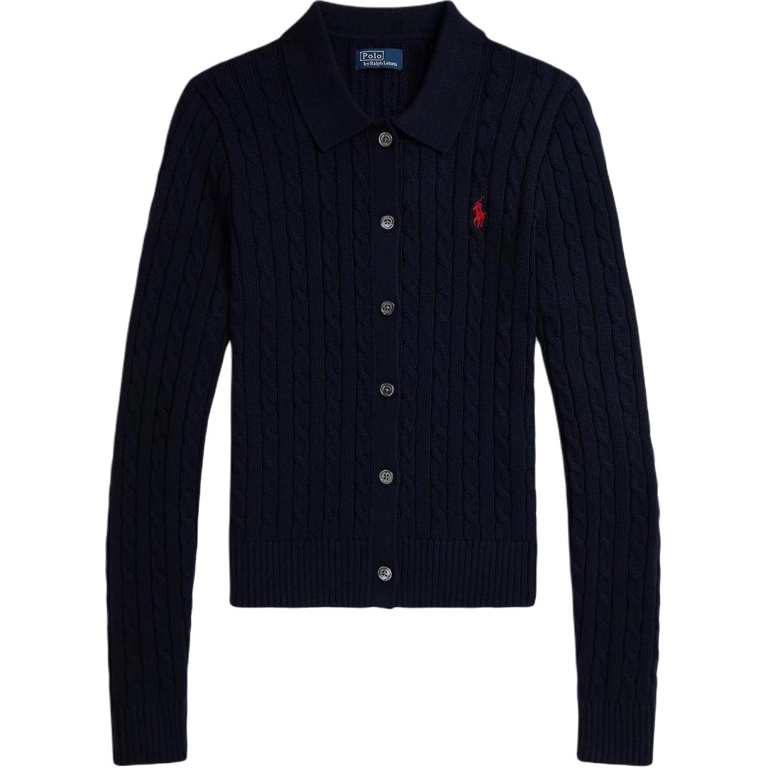 

Кардиган Polo Ralph Lauren Slim Fit с кабельной вязкой Женский трикотаж WMPOSWENDW20482