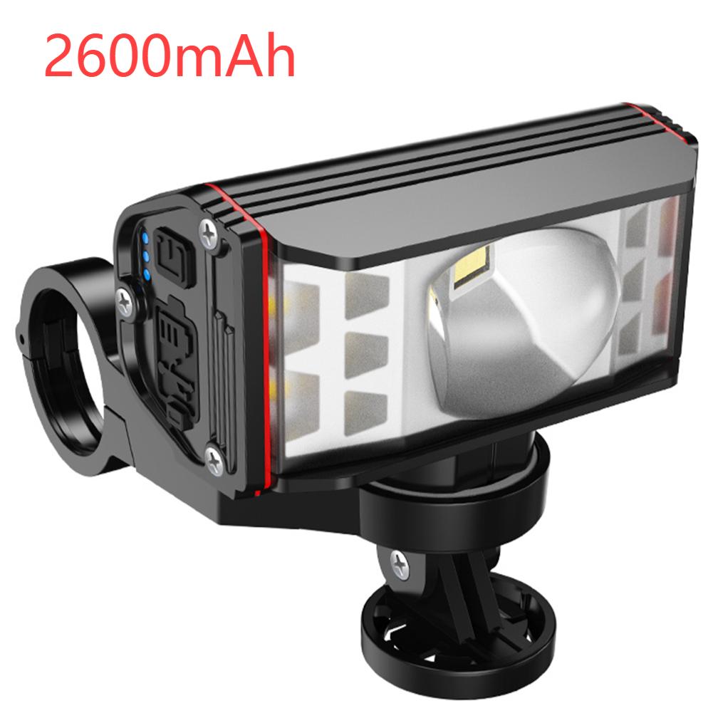 

LED Bike Handlebar Flashlight USB Rechargeable MTB Mountain Bike Lamp Waterproof Outdoor Bike Headlight for Night Riding