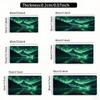 Stars,moon,mountain,lake Landscape Mouse Pad Large Rubber Non-slip Desk Accessories Mousepad for Office&Gamer Keyboard Decor Mat