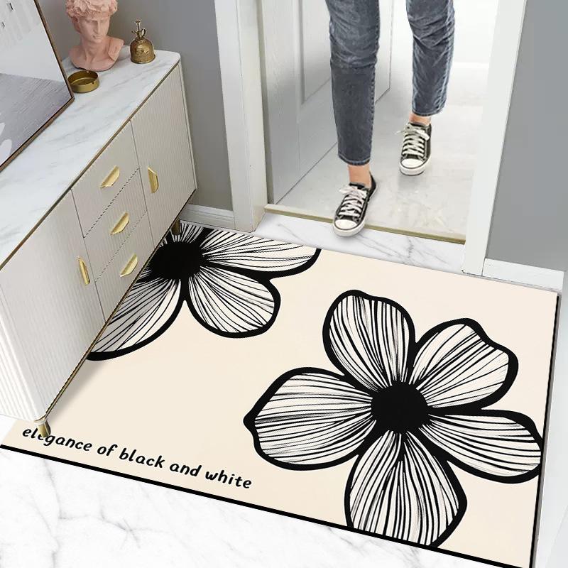 Toilet Diatom Mud Simple Household Absorbent Foot Mat Mat Toilet Mat Wash Water Mat Absorbent Non-slip