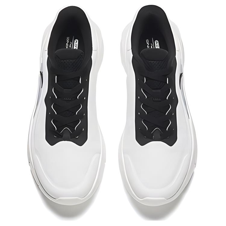 Anta Comfortable Versatile Shock Absorbing Low Top Badminton Shoes Men Shoes White Black 112347790-1