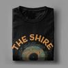 Herren T-Shirts L-Herr der Ringe Das Auenland Vintage Baumwoll-T-Shirts Kurzarm T-Shirt Rundhals Kleidung Übergröße