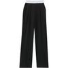 Pleat-detail Logo-waistband Trousers Women's 1WC3244748001-BLACK