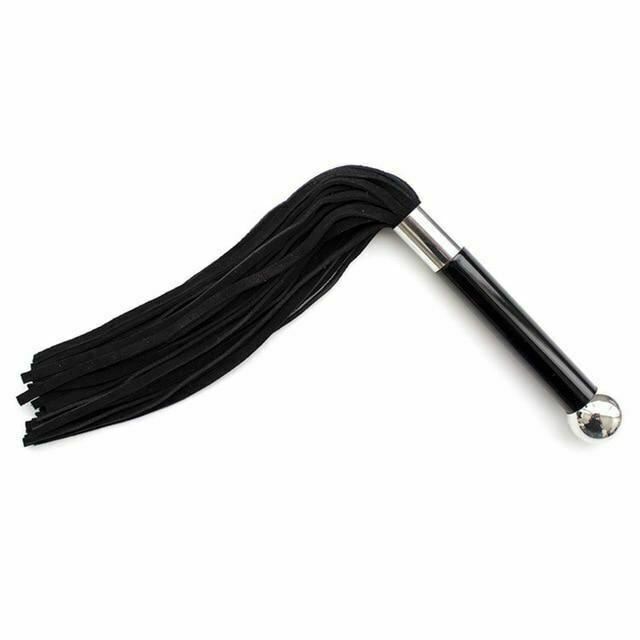 Leather Flogger Spanking Whip Impact Play   Kink Floggers