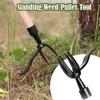 NEW Standing Weed Puller Tool - Adjustable 45-Inch Weed Remover, No-Bend Weed Extractor For Garden Lawn, Vertical Weeder