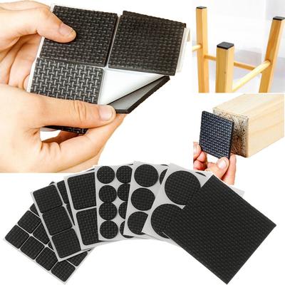 Foam Anti-slip Mat Self Adhesive Table Feet Covers Chair Sofa Furniture Leg Pads Floor Protectors