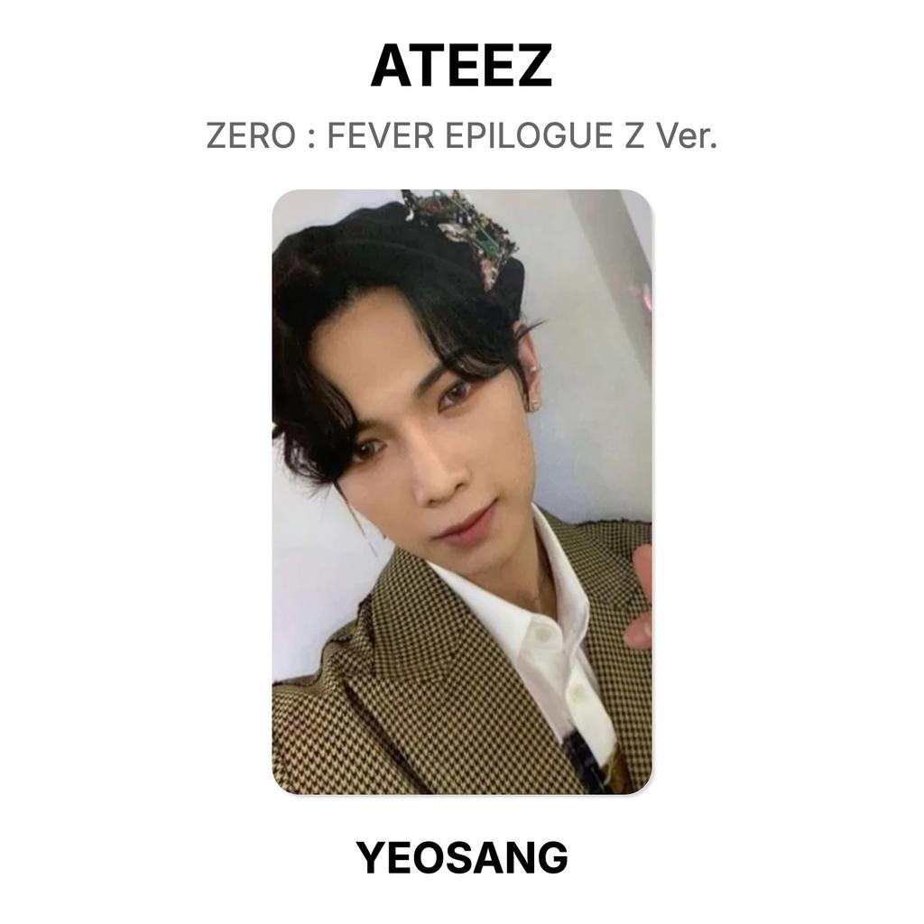 ATEEZ ZERO : FEVER EPILOGUE Z Ver. Official Photocard