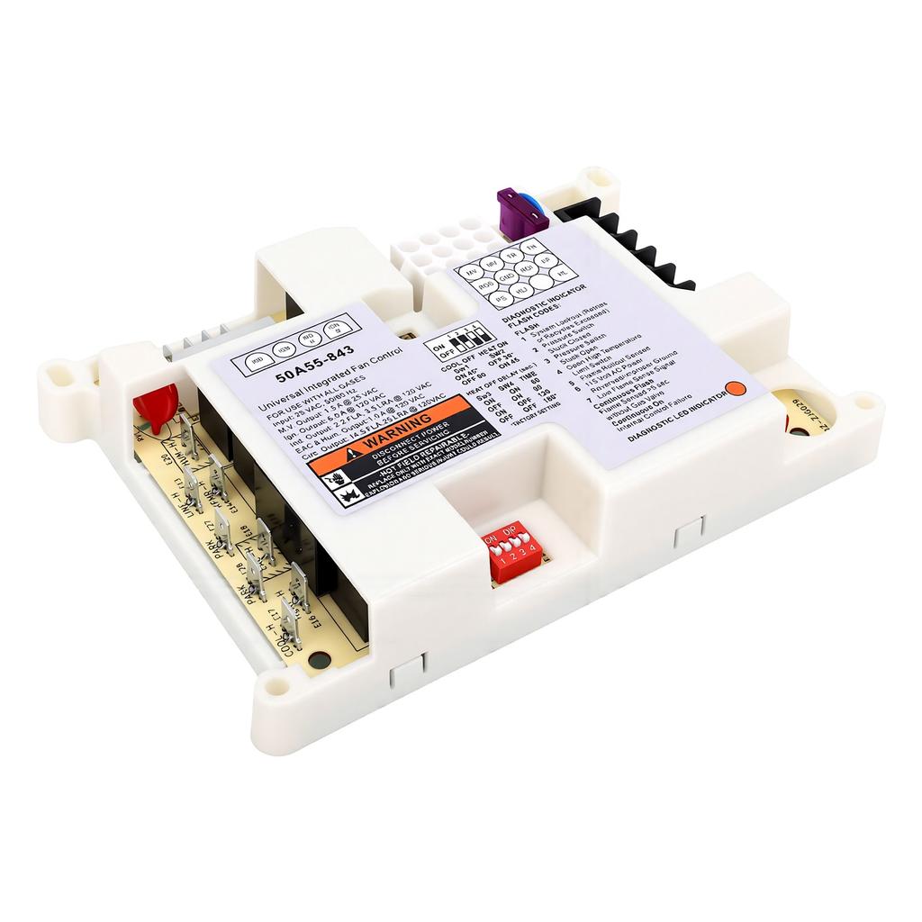 50 5-843 Furnace Control Board Replacement for White-Rodgers Furnace Ignition Integrated Control Module