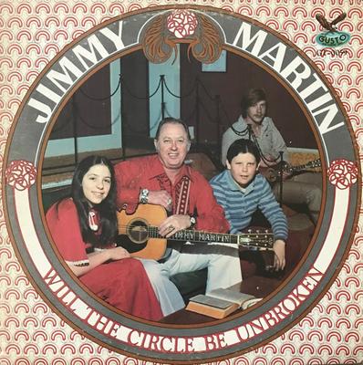 LP Record JIMMY MARTIN - Will The Circle Be Unbroken GT0059 Gusto Records 1979 UK Folk Used